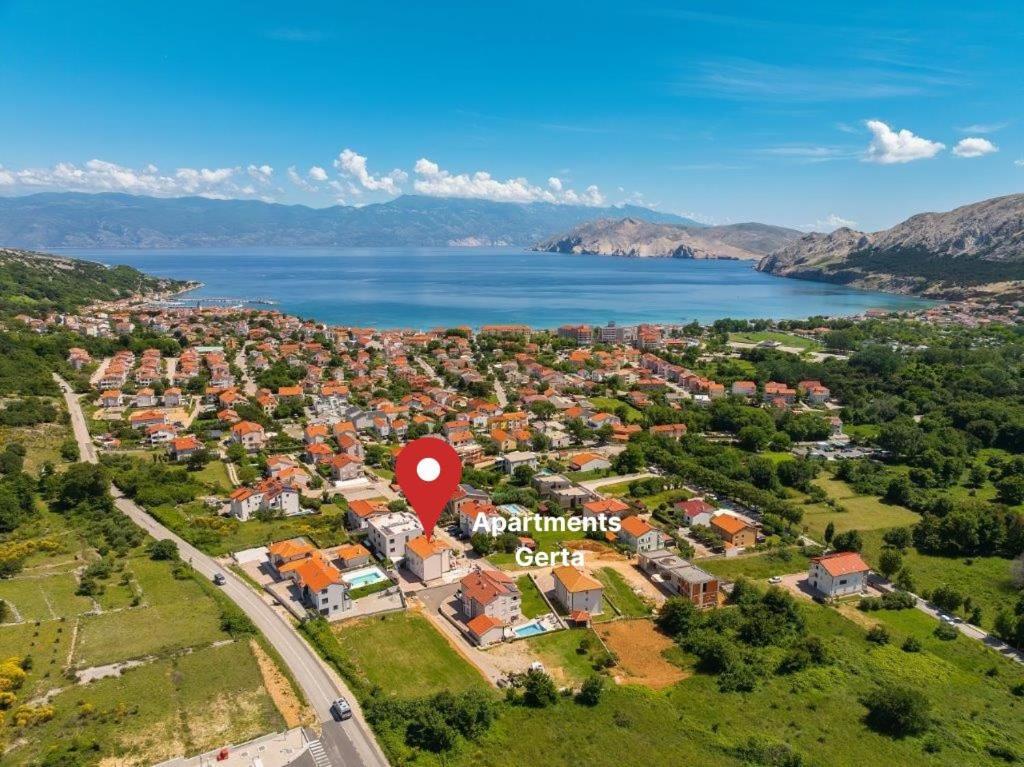 Apartments Gerta With Terrace Baška Buitenkant foto